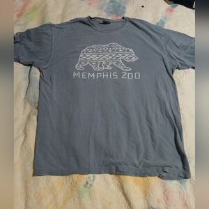 Gray Memphis‎ Zoo T-Shirt. Sz.XL..adult